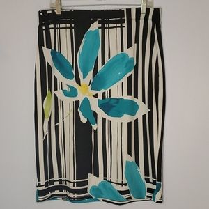 Black and white skirt